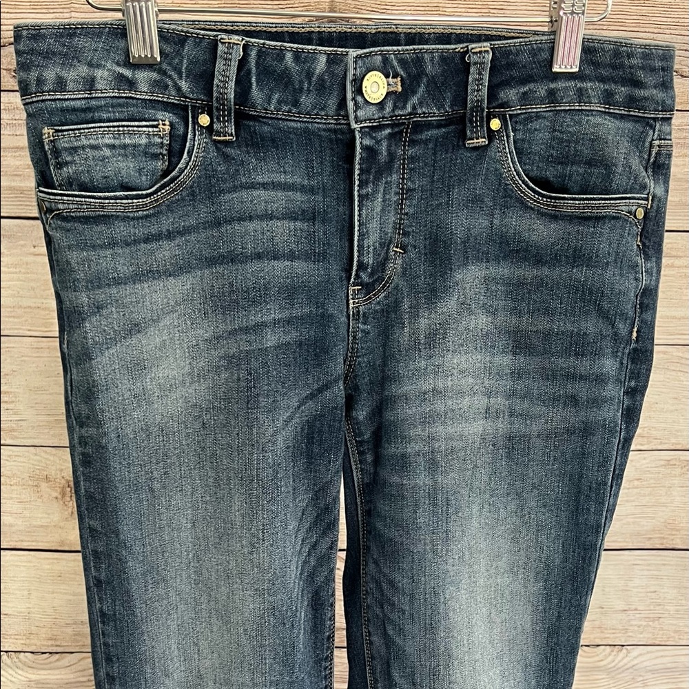 White House Black Market slim crop jeans size 6